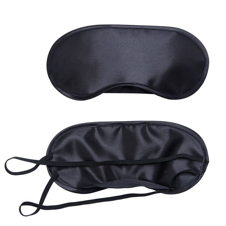 Satin-Schlafmaske – Classic Comfort, Schwarz – | Fashiongirl