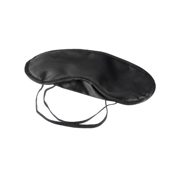 Satin-Schlafmaske – Classic Comfort, Schwarz – | Fashiongirl