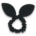 Haargummi mit Schleife – Schwarz – Haaraccessoires