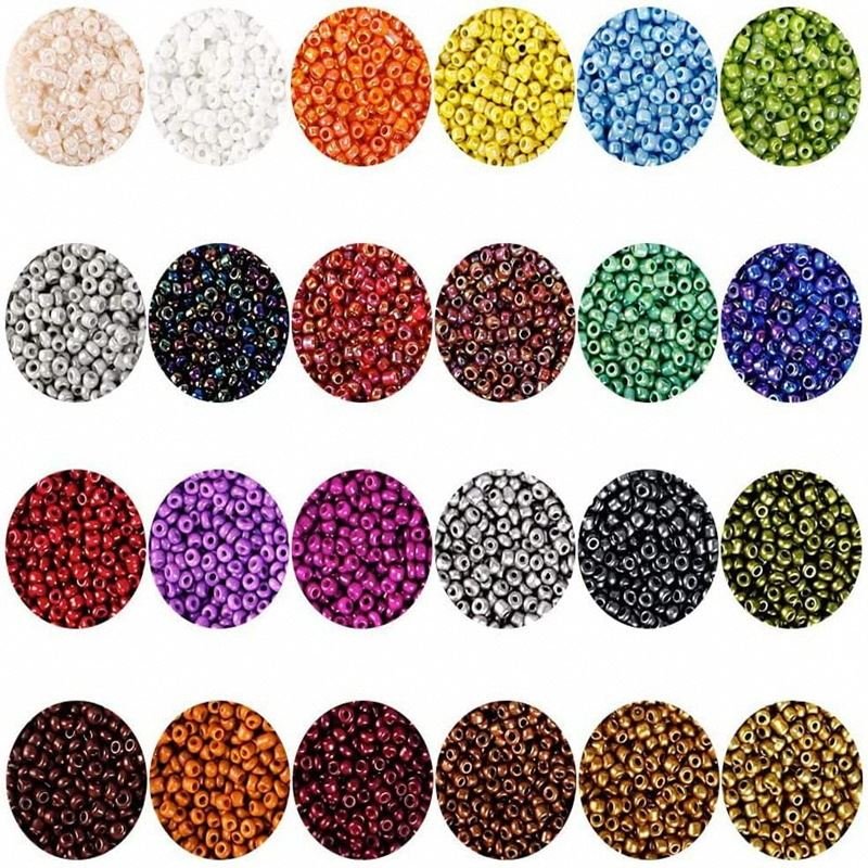 Seed / Rocailles Beads Kiera Kit - KREA DIY Jewellery Kit with different beads - 35000 pcs - | Fashiongirl