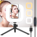 Selfie-Ringlicht für iPhone/Android | LED-Beleuchtung für Smartphones – D21 – | Fashiongirl