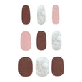 Halbgehärtete Gel-Nagelsticker / Selbstklebender Nagellack – Dreamy Rose (JK – 251) – | Fashiongirl