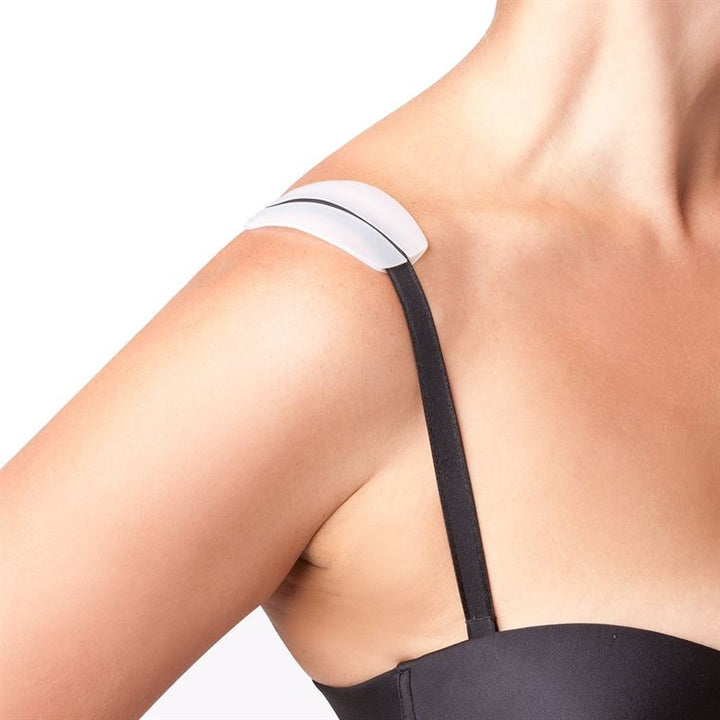 Silicone bra shoulder pads - 2 pcs - Clear - Shapewear | Fashiongirl