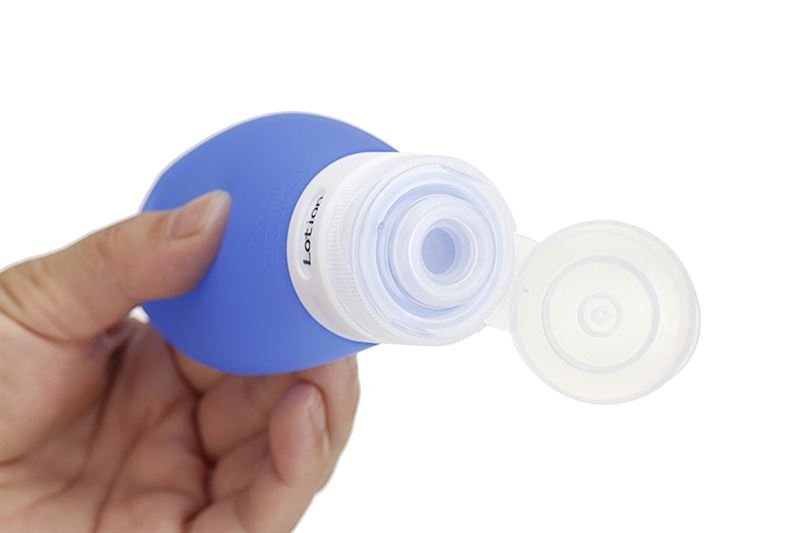 Silikon-Reiseflaschen – Set mit wiederverwendbaren Tuben (4 x 90 ml) – | Fashiongirl