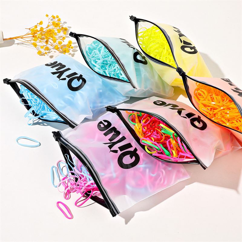 SOHO Adin Snag Free Haargummis, 1000 Stück – Magic Purple – Haaraccessoires | Fashiongirl