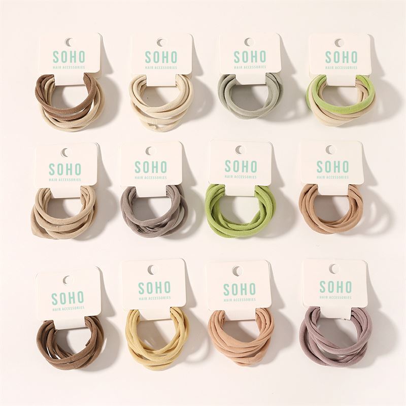 SOHO Alena Hair elastics - Blonde - Hair Accessories | Fashiongirl