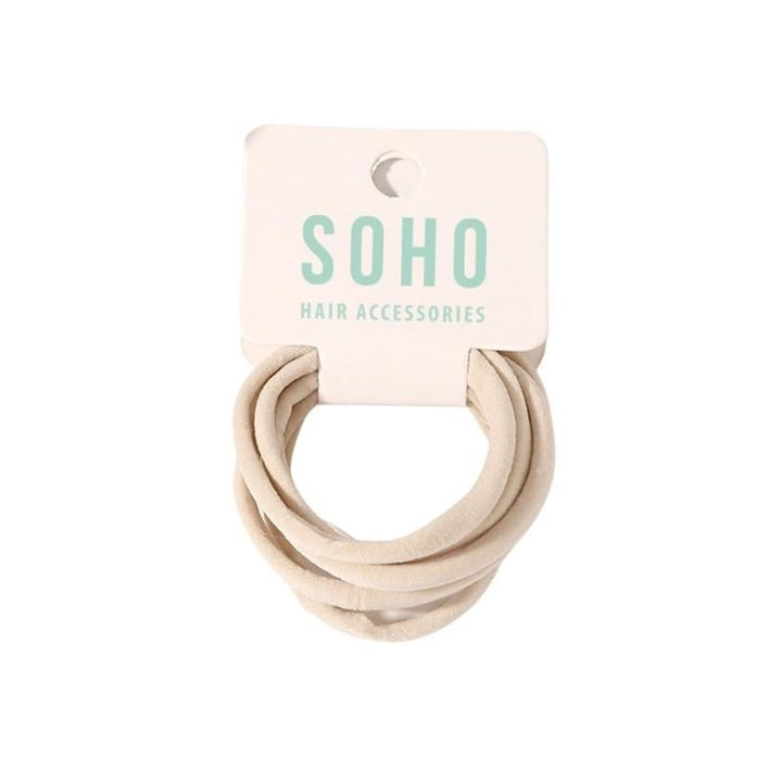 SOHO Alena Hair elastics - Blonde - Hair Accessories | Fashiongirl