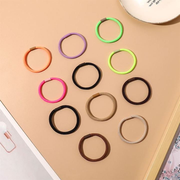 SOHO Amelie Hair elastics - Beige - Hair Accessories | Fashiongirl