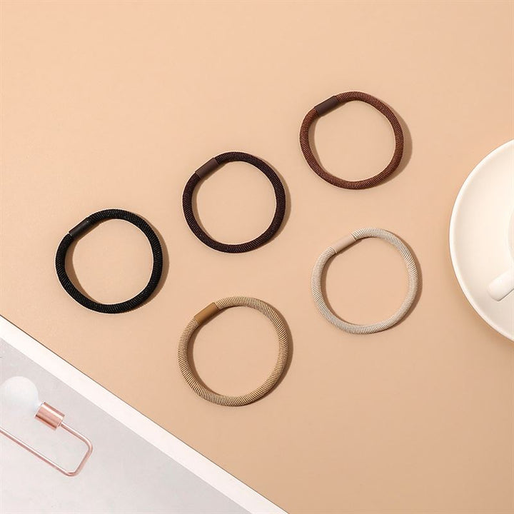 SOHO Amelie Hair elastics - Beige - Hair Accessories | Fashiongirl