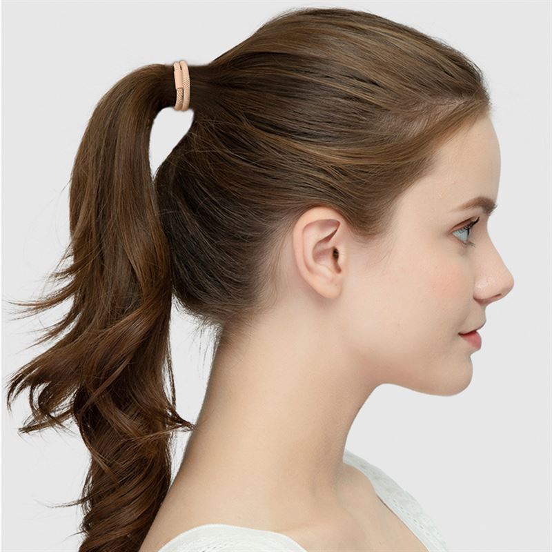 SOHO Amelie Hair elastics - Dark brown - Hair Accessories | Fashiongirl