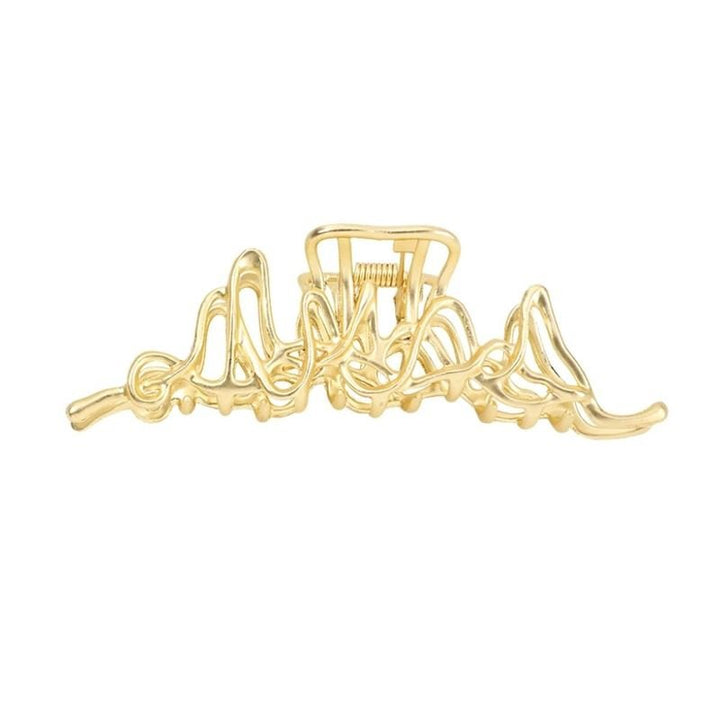SOHO Asli Metall-Haarklammer – Gold – Haaraccessoires