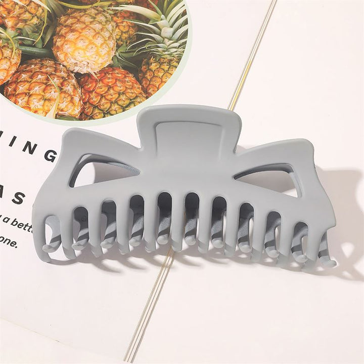 SOHO Astrid Hair Claw – Grau – Haaraccessoires