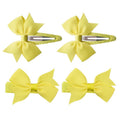 SOHO Ayla Bow Haarspangen – Gelb – Haaraccessoires | Fashiongirl