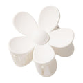 SOHO Bloom Hair Claw – Weiß – Haaraccessoires