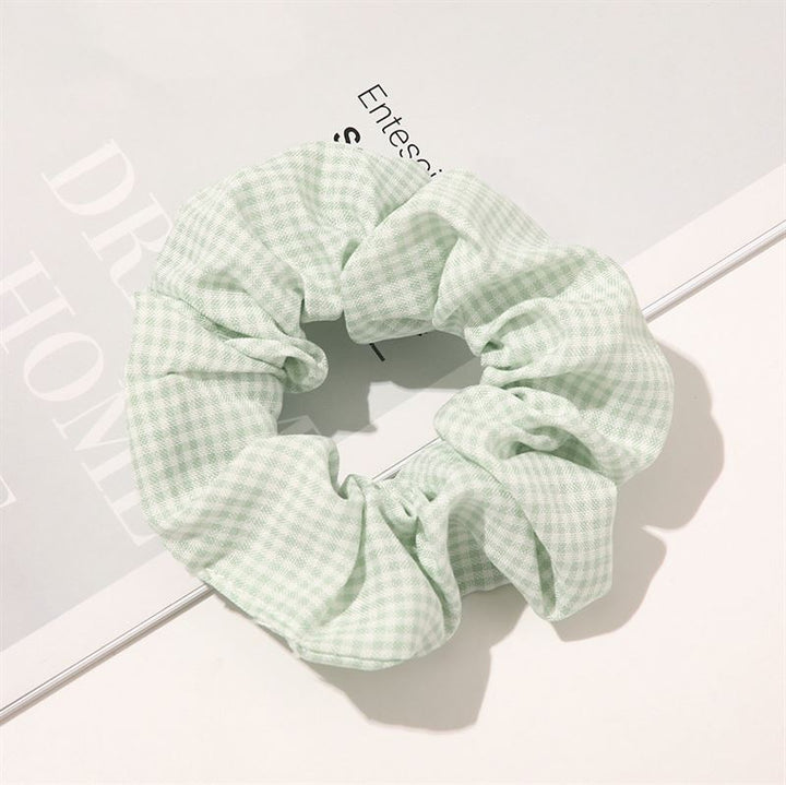 SOHO Camilla Scrunchie - Green - Hair Accessories