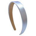 SOHO Classic Satin-Stirnband – Weiß – Haaraccessoires