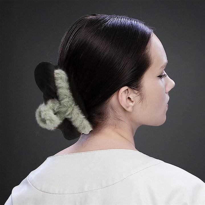 SOHO Coco Hair Claw – Latte – Haaraccessoires
