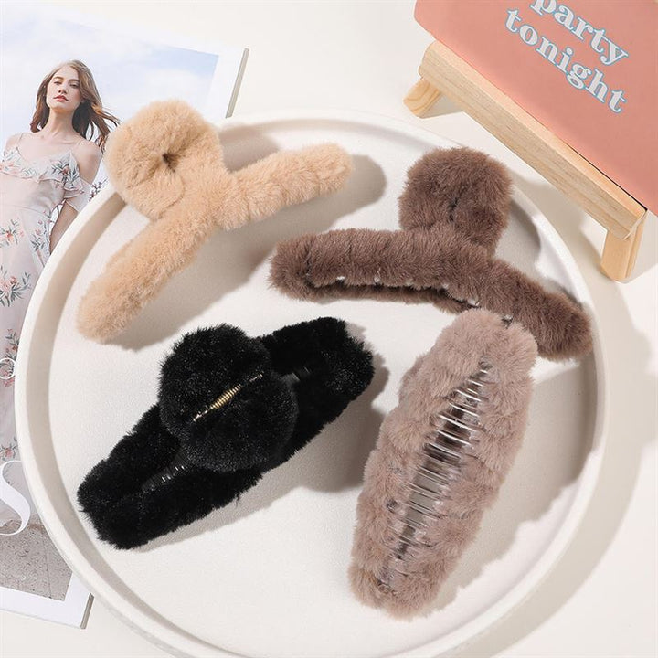 SOHO Coco Hair Claw – Latte – Haaraccessoires