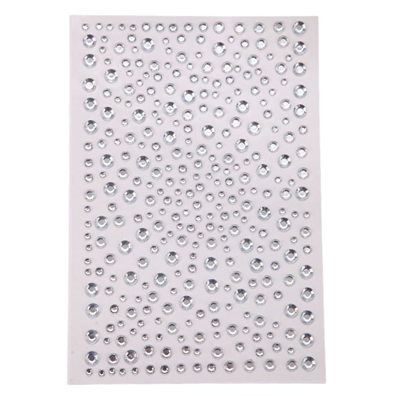 SOHO Dazzling Selbstklebende Strasssteine – Silber – | Fashiongirl