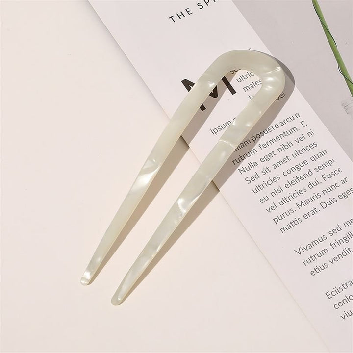 SOHO Dean Haarnadel – Weißer Marmor – Haaraccessoires | Fashiongirl
