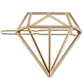 SOHO Diamond Hair Clip – Gold – | Fashiongirl