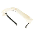 SOHO Donna Bow Stirnband – Weiß – Haaraccessoires