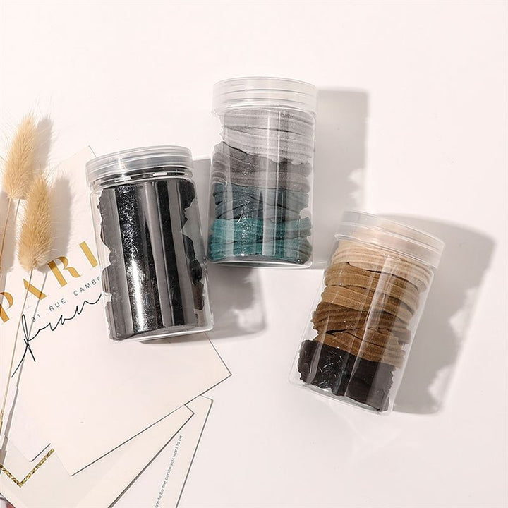 SOHO Elba Haargummis – Schwarz – Haaraccessoires | Fashiongirl