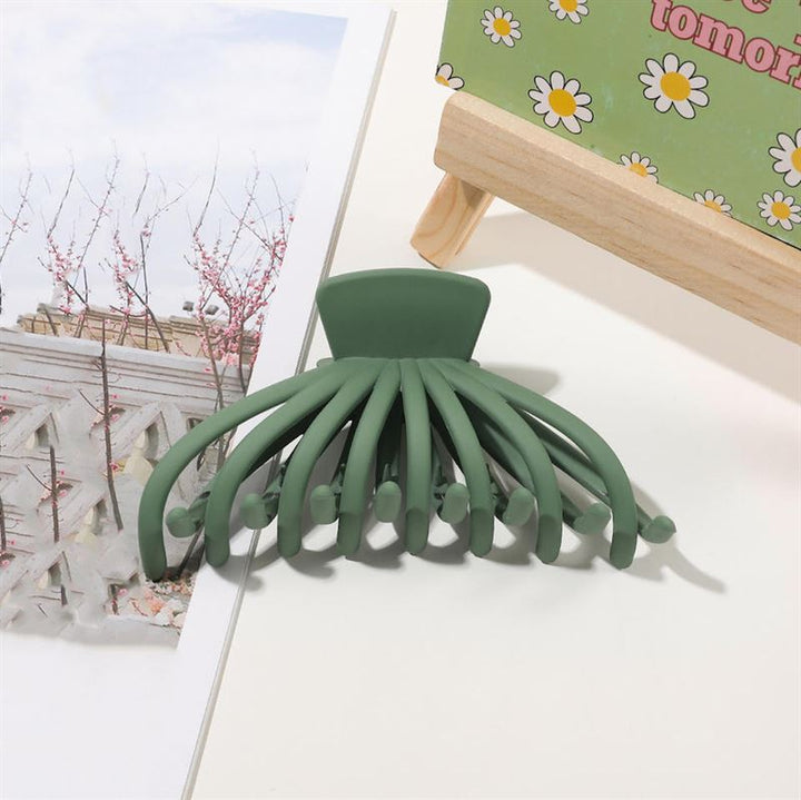 SOHO Elida Hair Claw – Grün – Haaraccessoires