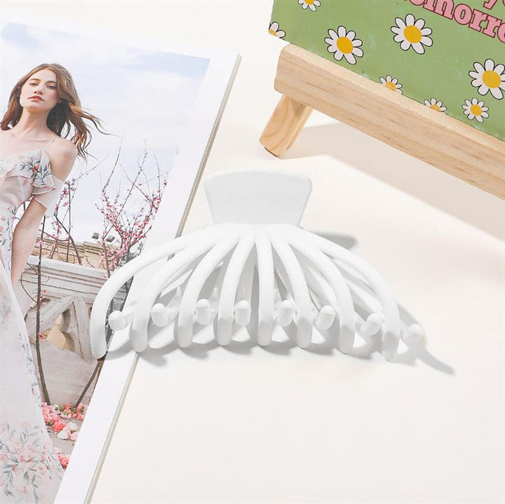 SOHO Elida Hair Claw – Weiß – Haaraccessoires