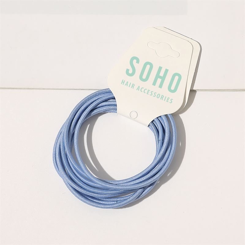 SOHO Ellie Haargummi – Blau – Haaraccessoires | Fashiongirl