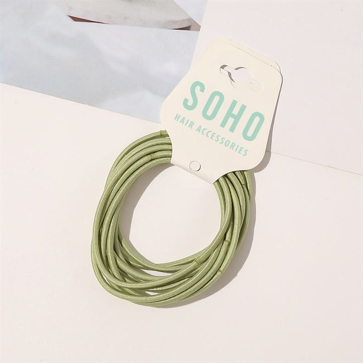 SOHO Ellie Haargummi – Grün – Haaraccessoires | Fashiongirl