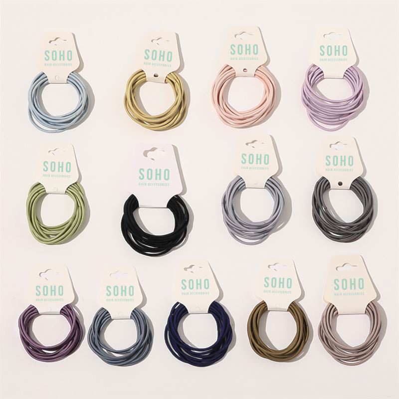 SOHO Ellie Haargummi – Grün – Haaraccessoires | Fashiongirl