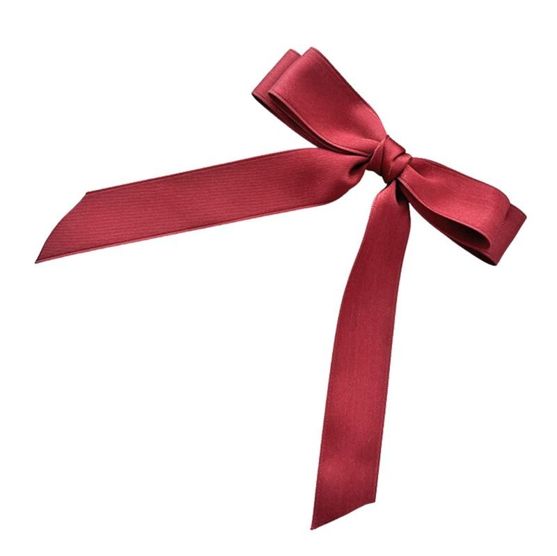 SOHO Emma Bow Hair clips - Red - Hair Accessories | Fashiongirl