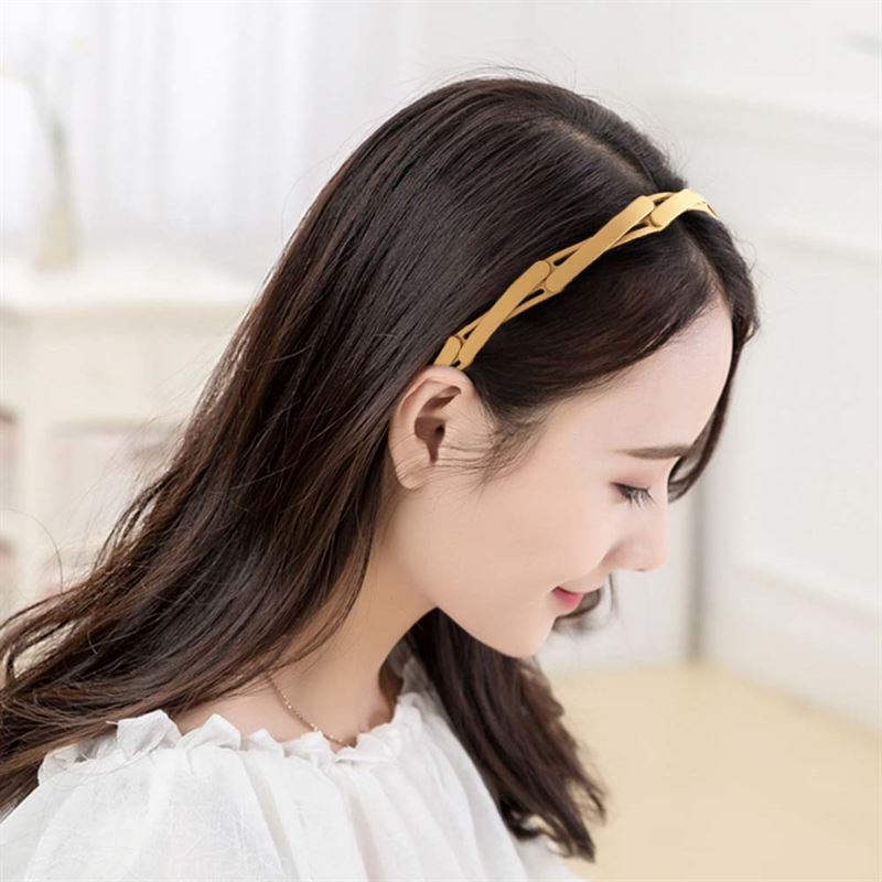 SOHO Foldable Headband - Pink Beige - Hair Accessories