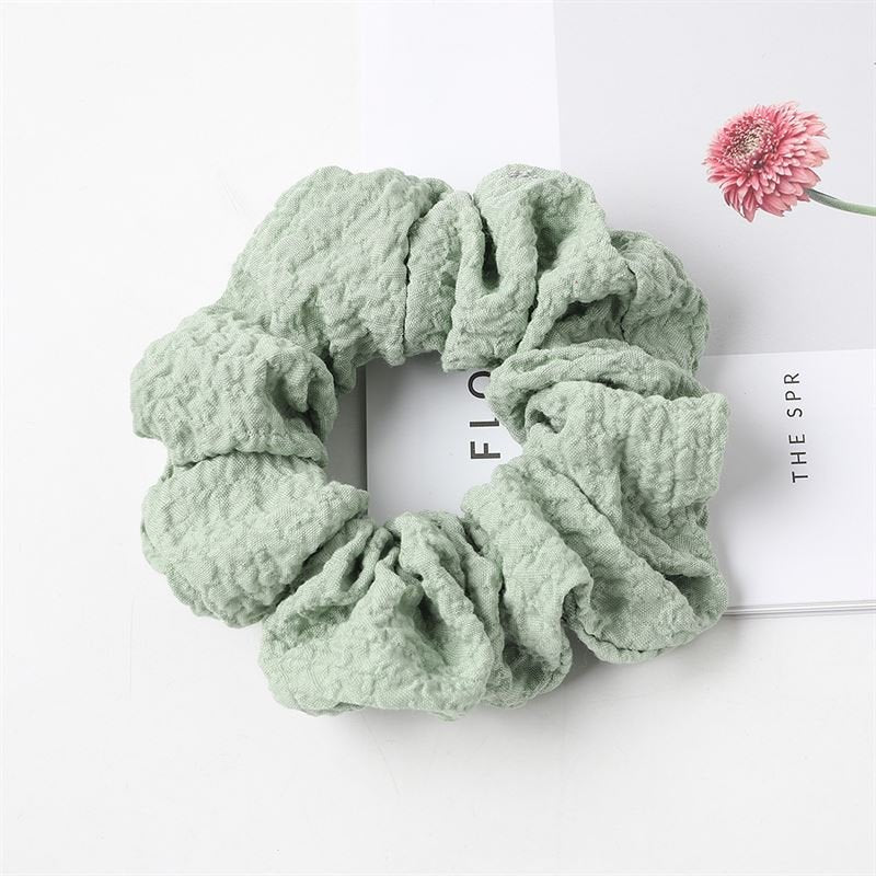 SOHO Frida Scrunchie - Pastel Green - Hair Accessories