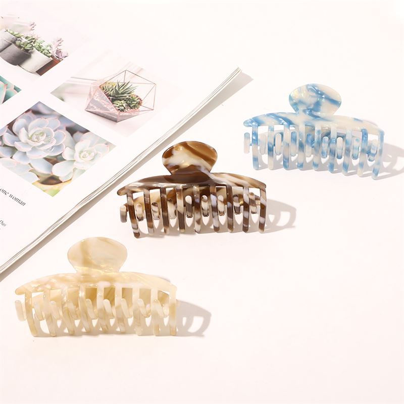 SOHO Gaja Hair Claw – Blue Marble – Haaraccessoires