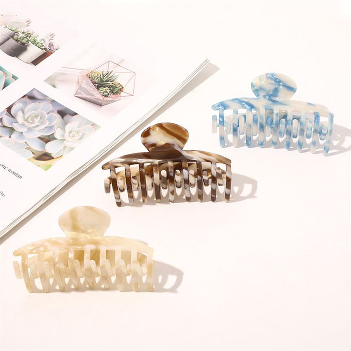 SOHO Gaja Hair Claw – Blue Marble – Haaraccessoires