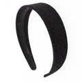 SOHO Glitter-Stirnband – Schwarz – Haaraccessoires | Fashiongirl