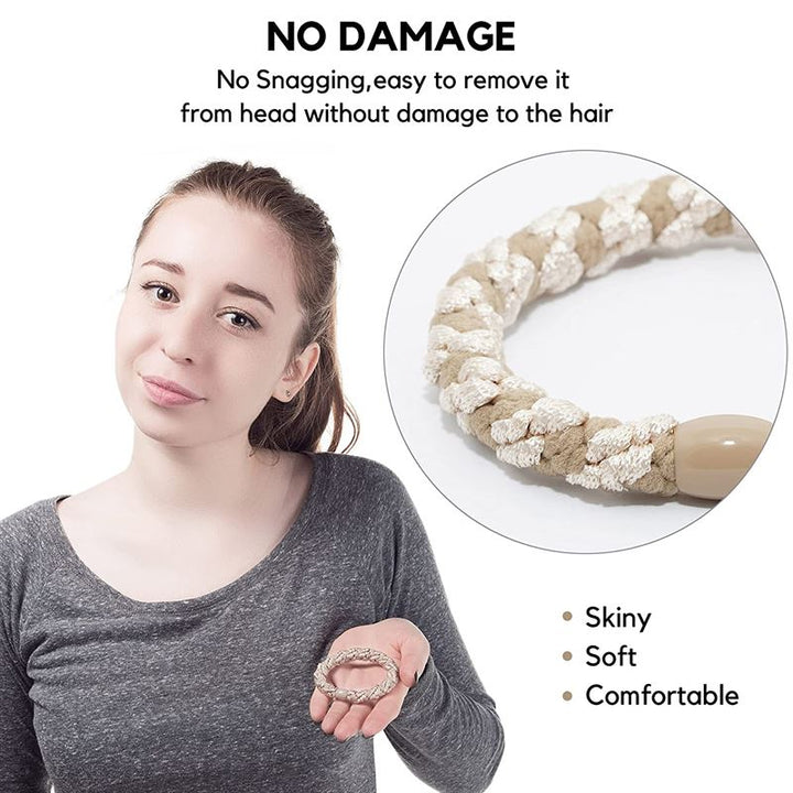 SOHO Hair elastics - Brown, 3 pcs - Hair Accessories | Fashiongirl