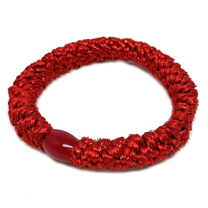SOHO Hair elastics - Red 3 pcs - Hair Accessories | Fashiongirl