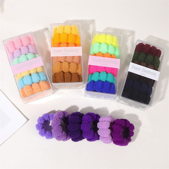 SOHO Hebe Hair elastics - Pastel - Hair Accessories | Fashiongirl