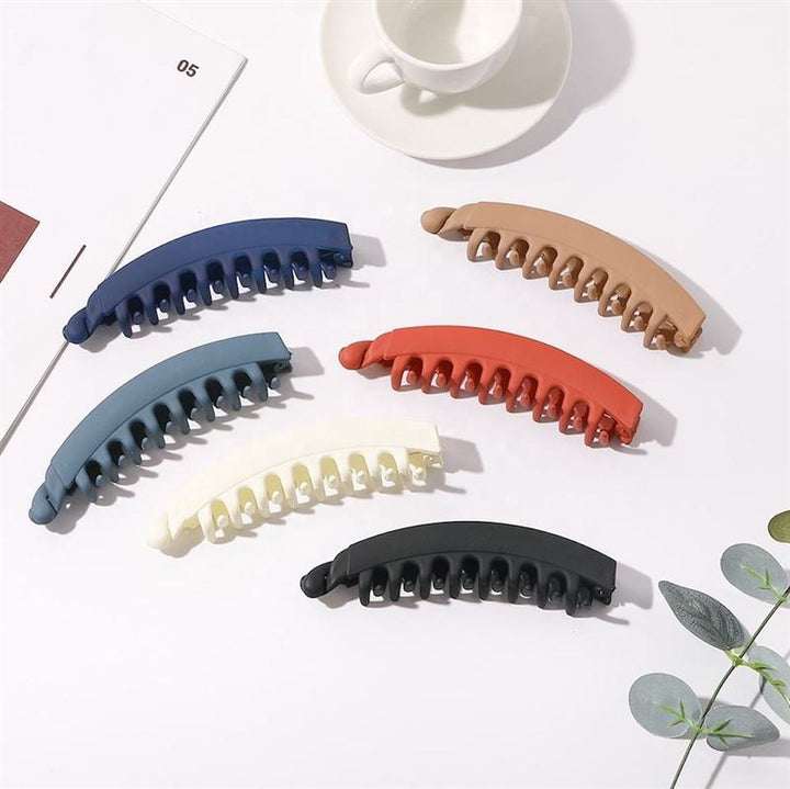 SOHO Idis Banana Hair Clip – Schwarz – | Fashiongirl
