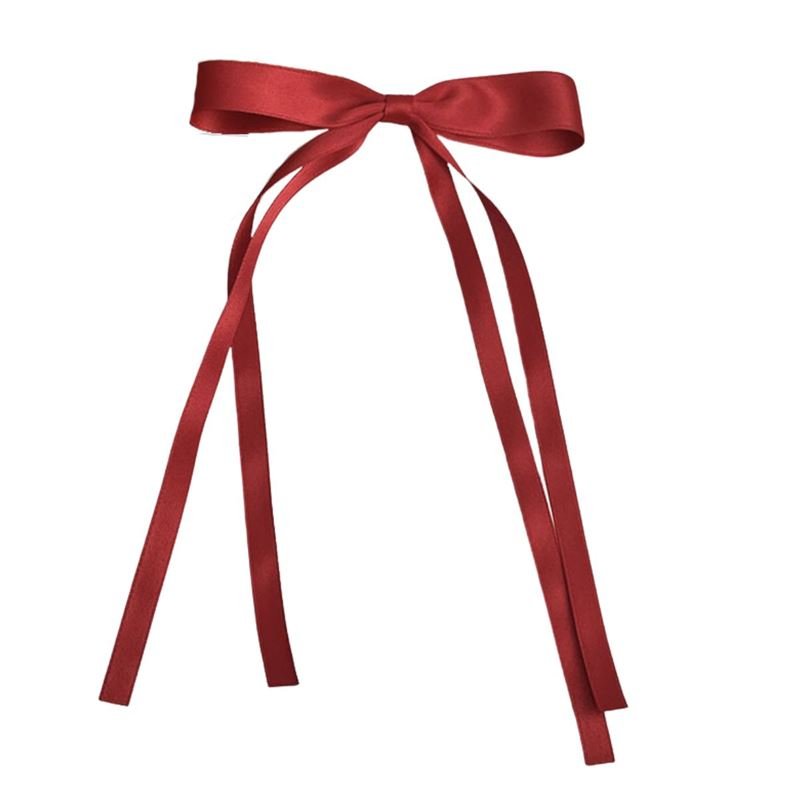 SOHO Isa Bow Hair clips - Red - Hair Accessories | Fashiongirl