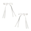 SOHO Isa Bow Haarspangen – Weiß – Haaraccessoires | Fashiongirl
