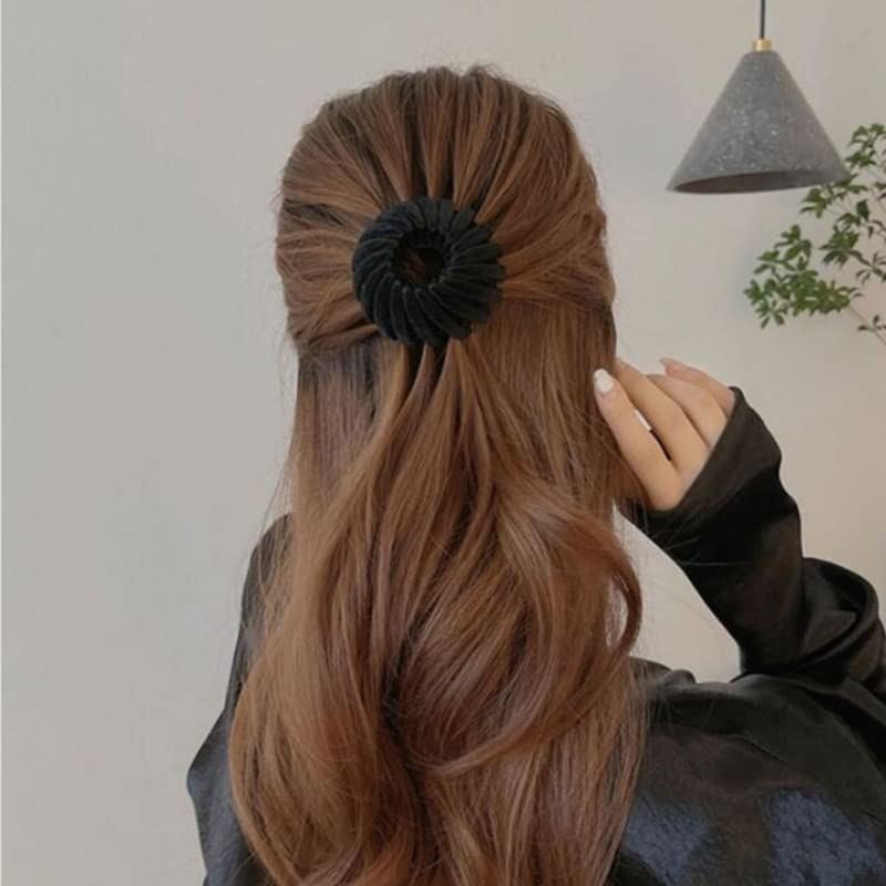 SOHO Jana Ponytail Spiral – Schwarz – | Fashiongirl