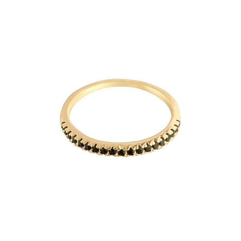 SOHO Joy Fingerring 16 mm – Schwarz – | Fashiongirl