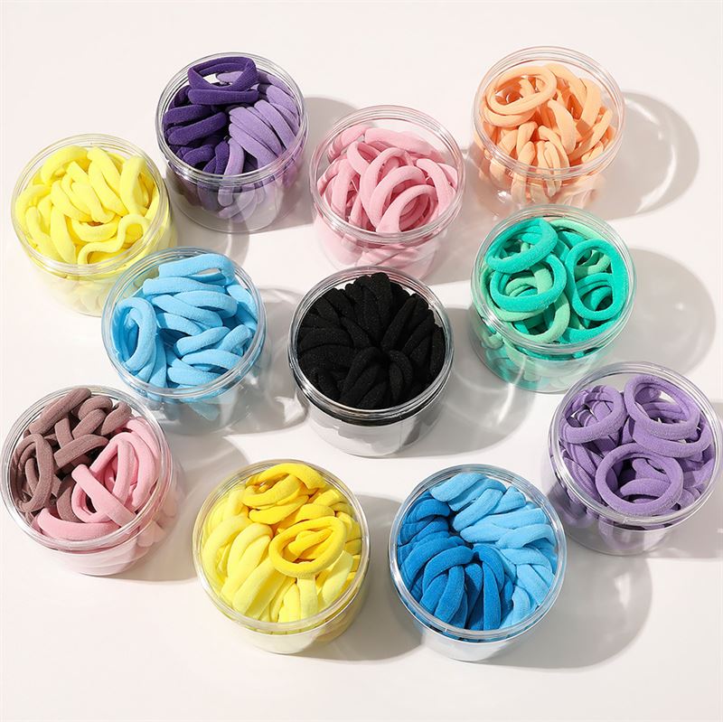 SOHO Julie Hair elastics - Pink - Hair Accessories | Fashiongirl