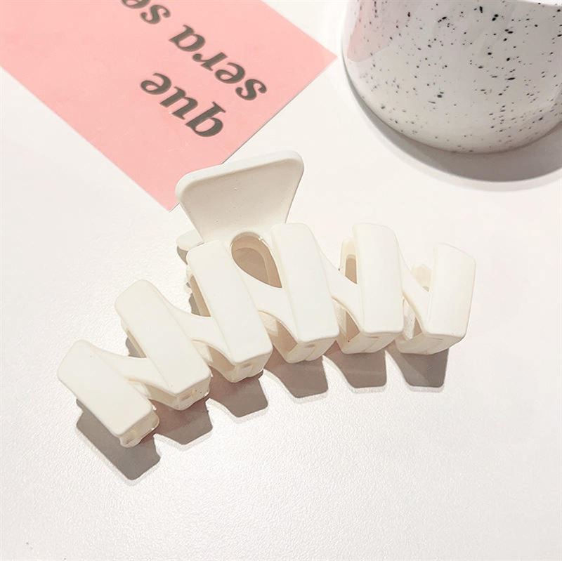 SOHO Just Hair Claw – Weiß – Haaraccessoires