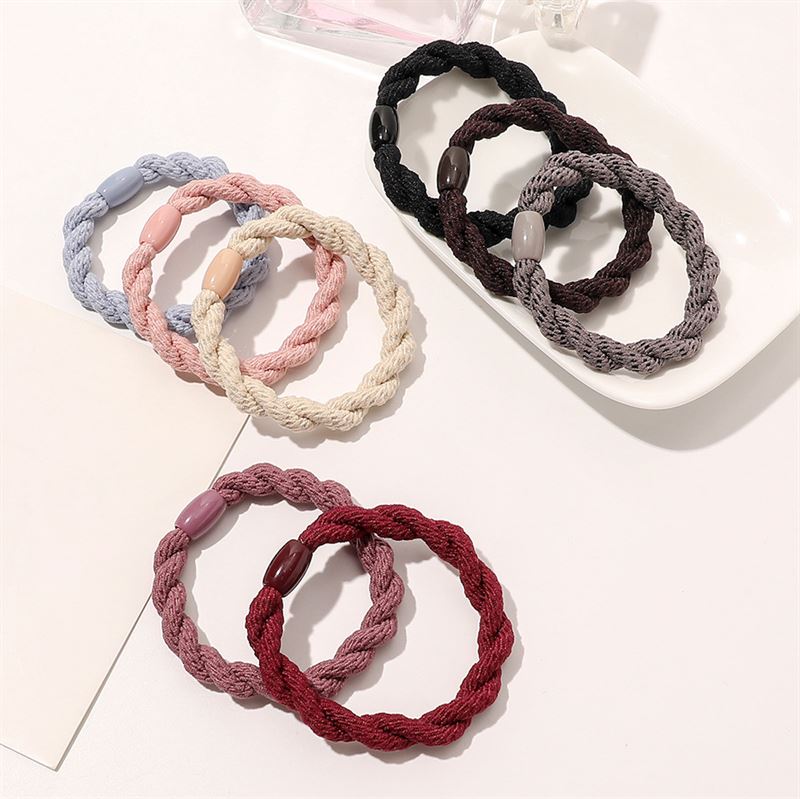 SOHO Karoline Hair elastics - Pink - Hair Accessories | Fashiongirl