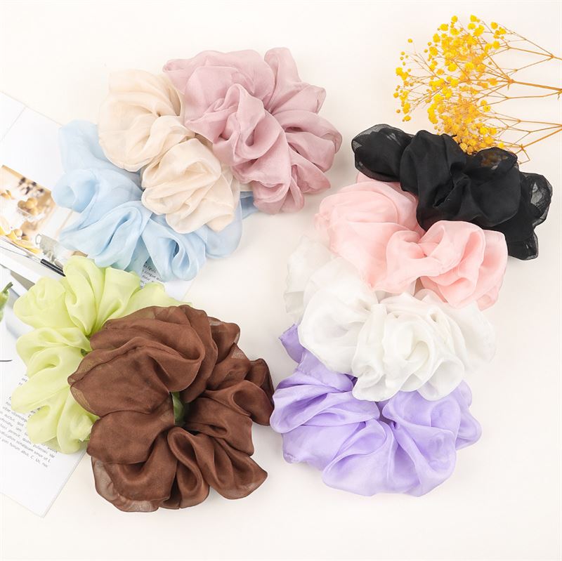 SOHO Keeya Scrunchie – Beige – Haaraccessoires